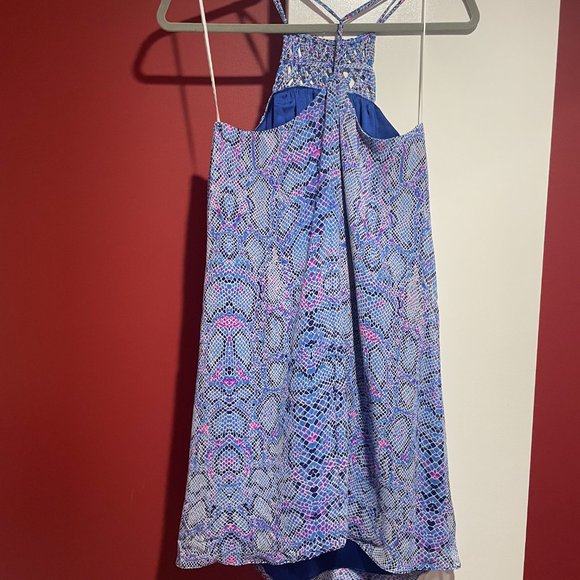 Alice & Trixie Cutaway Halter Dress with Braided Front Panel Size S (Excellent) - Picture 3 of 4